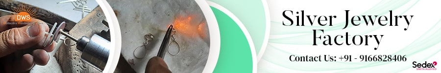 Silver Jewelry Factory in India